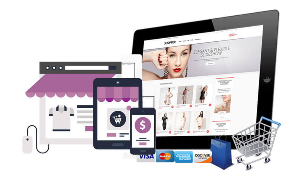custom ecommerce web design services